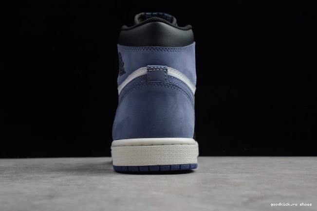 Cheap Blue Retro 1 OG Air Jordan 555088-115 Moon High 0629